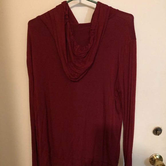 NABER MAROON HOODIE - Picture 2 of 3